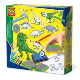 SES - Stempelset Dinos