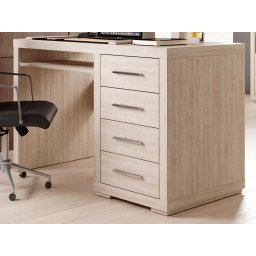 Bureau VEIGAR 4 lades lichte santana