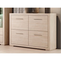 Commode VEIGAR 4 deuren lichte santana