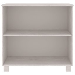 vidaXL Dressoir HAMAR 85x35x80 cm massief grenenhout wit