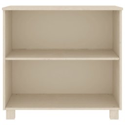 vidaXL Dressoir HAMAR 85x35x80 cm massief grenenhout honingbruin