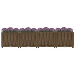 vidaXL Verhoogd bed 160x40x38 cm polypropyleen