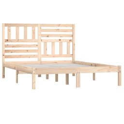 vidaXL Bedframe zonder matras massief grenenhout 120x190 cm