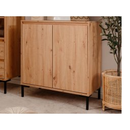 Commode BONIFACIO 2 deuren artisan eik