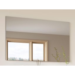 Rechthoekige spiegel LANDON 134 cm grafiet