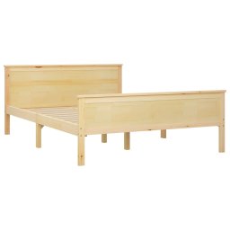 vidaXL Bedframe massief grenenhout 140x200 cm