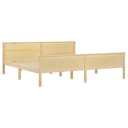 vidaXL Bedframe massief grenenhout 200x200 cm