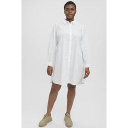 Vero Moda - Maat 52 - Curve VMSHANA LS LONG SHIRT K CURVE Dames Overhemd