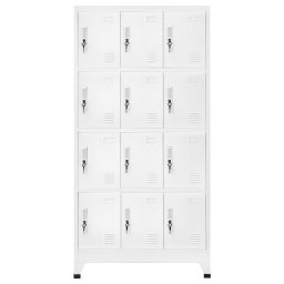 vidaXL Lockerkast met 12 compartimenten 90x45x180 cm
