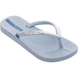 Ipanema teenslippers Anatomic Mesh Kids blue silver Maat 25/26