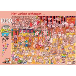 De Puzzelmanvarkentjes - Marc De Vos Puzzel (1000 stukjes)
