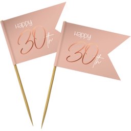 Prikkers 30 Jaar Elegant Blush (36st)