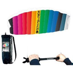 Vlieger - Rhombus Rainbow 1.6 + Bar