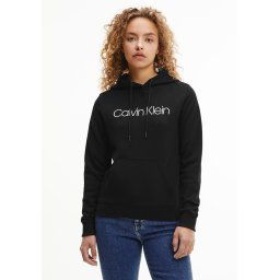 Calvin Klein Hoodie LS CORE LOGO HOODIE met groot calvin klein-logo-opschrift (1-delig)
