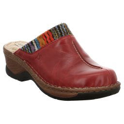 Josef Seibel Clogs CATALONIA 59 met veelkleurig textielbeleg