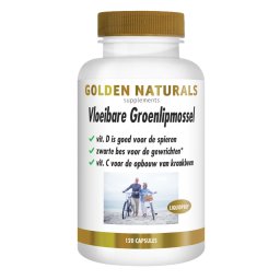 Golden Naturals Vloeibare Groenlipmossel Capsules