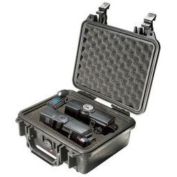 Peli™ (Protector) Case 1200 Black 23,5x18,1x10,5cm (plukschuim interieur)