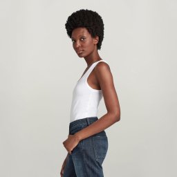 Base Tanktop - Zwart - Dames