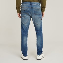D-Staq Slim Jeans - Midden blauw - Heren