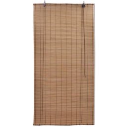 vidaXL Rolgordijn 120x220 cm bamboe bruin