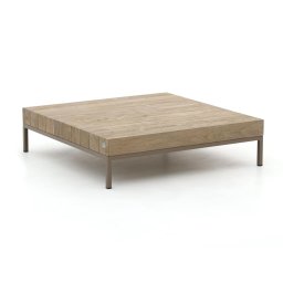 + 15% kassakorting | Apple Bee Long Island lounge tuintafel 110x110cm - Laagste prijsgarantie!