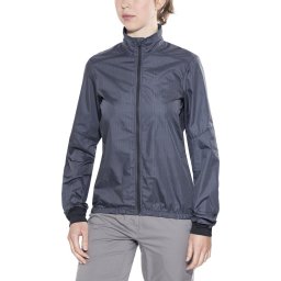 Craft Ride Windbreaker Fietsjas - Maat L - Vrouwen - grijs