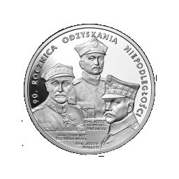 20 zł 2008 90. rocznica odzyskania niepodległości