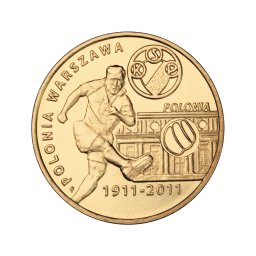 2 zł 2011 Polskie Kluby Piłkarskie - Polonia Warszawa