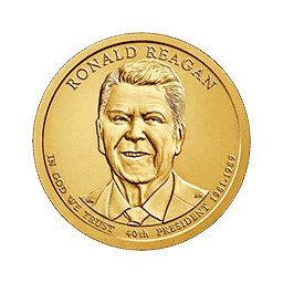 1 dolar 2016 - Ronald Reagan (D)