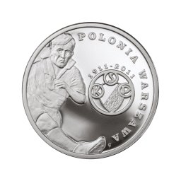5 zł 2011 Polskie Kluby Piłkarskie - Polonia Warszawa