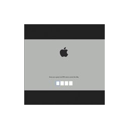 Zdjęcie blokady EFI w MacBook Air / Pro