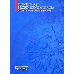 Album na monety obiegowe RP - 1990 - 1994 - Fischer