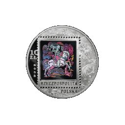 10 zł 2008 450 lat Poczty Polskiej