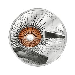 Cook Islands - 2011, 10 Dollars - Okna Historii - TITANIC - 1. moneta