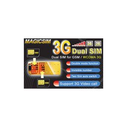 Uniwersalny adapter dual sim Magic Sim 28-ej generacji (wycinana) MagicSim