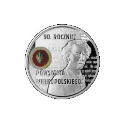 10 zł 2008 90. rocznica Powstania Wielkopolskiego