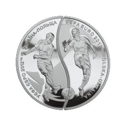 10 zł 2012 i 10 hrywien - Mistrzostwa Europy w Piłce Nożnej UEFA EURO 2012