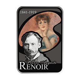 Andora - 2008, 10 Dinarów - Malarze świata - Pierre Auguste Renoir