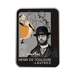 Niue - 2009, 1 Dolar - Malarze świata - Henri de Toulouse Lautrec