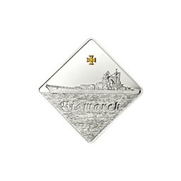 Palau - 2009, 10 dolarów - BISMARCK - Okręt Wojenny