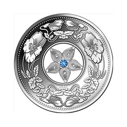 Fiji - 2012, 10 Dollars - Klejnot Kwiat Natury