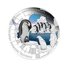 Australia - 2012, 1 dolar - Antarctic Territory - Pingwin