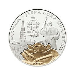 Palau - 2012, 2 dolary - Klasztor Jasna Góra - Złota Róża - Jan Paweł II
