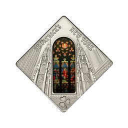 Palau - 2011, 10 dolarów - Święte okna - Katedra Św. Patryka