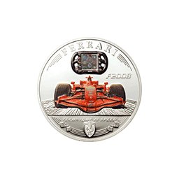 Cook Islands - 2009, 5 dolarów - Ferrari F2008 Carbon