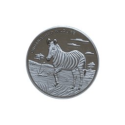 Kongo - 10 franc 2009 - Zagrożone zwierzęta - Zebra