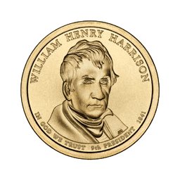 1 dolar 2009 - William Henry Harrison (D)