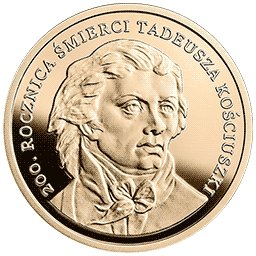 200 zł 2017 200. rocznica śmierci Tadeusza Kościuszki