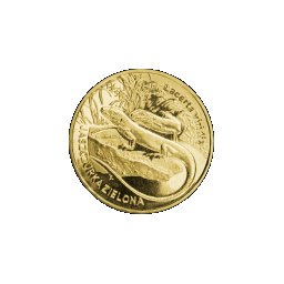 2 zł 2009 Jaszczurka zielona - Zwierzęta świata