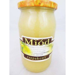 Miód rzepakowy - duży słoik